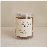 Sea Salt Chocolate Chunk Cookies in a Bottle