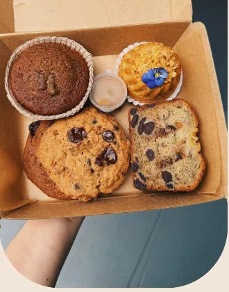 Flash box: tarts and cookies